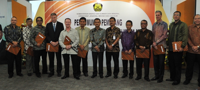 Pengumuman Pemenang Lelang Penawaran Langsung WK Migas Tahap II Tahun 2012